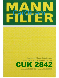MANN-FILTER CUK 2842
